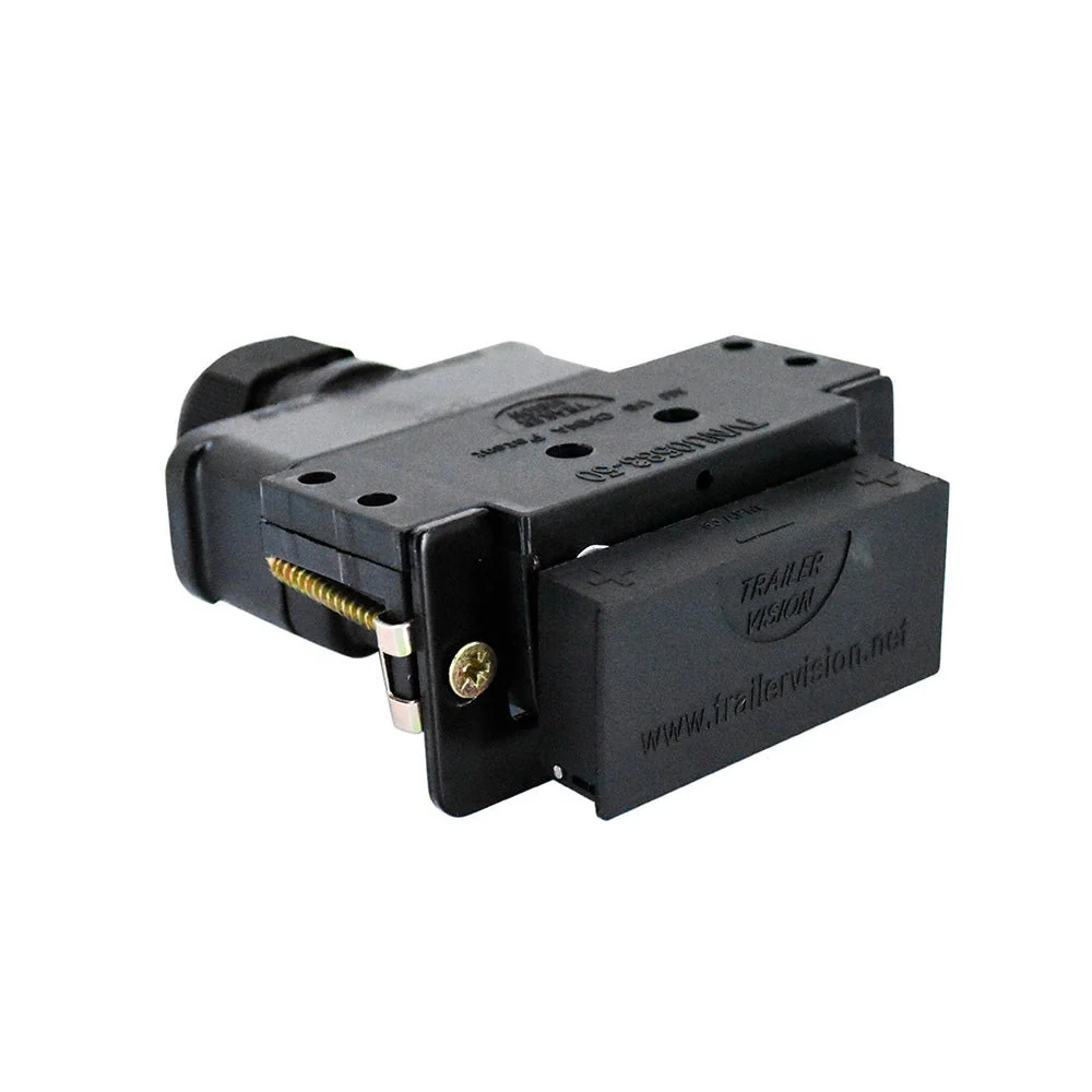 50A Anderson Style 3 Pin Connector Cover Flush Mount with Cable Gland (3-Pin)