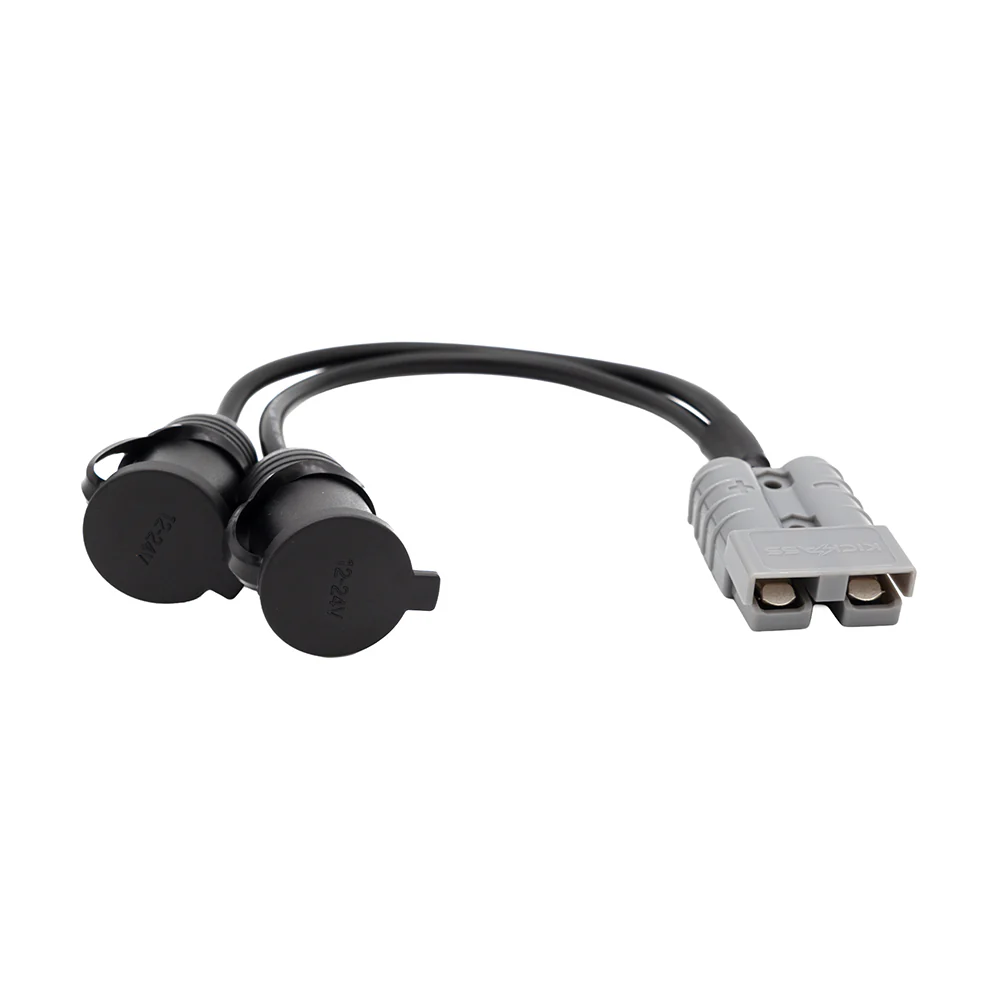 Anderson Connector to Double Cigarette Sockets