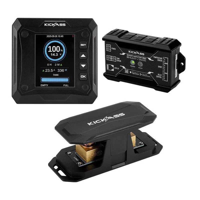 KickAss 12V 120Ah Slimline AGM Battery Bundle with Smart Shunt, Slimline Tray and Power Connections Kit - Image 2