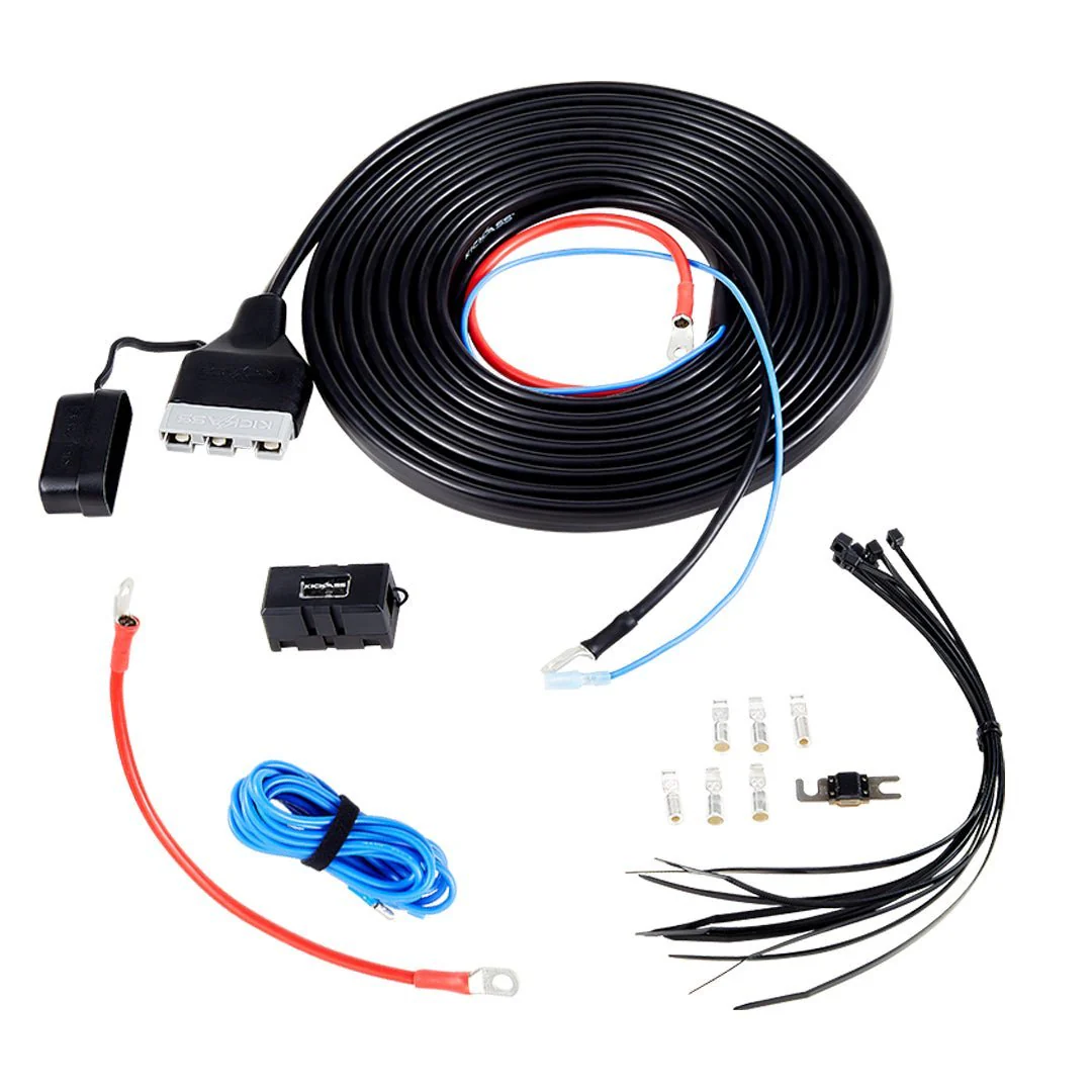 KickAss 12V 120Ah Slimline Lithium Essentials Dual Battery Kit with 25A DCDC Charger, Wiring Kit and Maxi Fuse Holder - Image 4