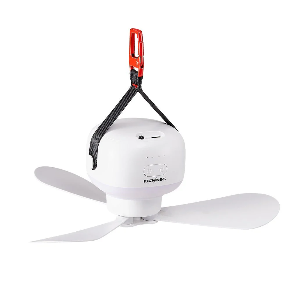 KickAss 12V Anderson To USB Fast Charger + Portable Hanging Fan Bundle - Image 3