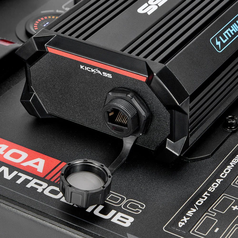 KickAss 12V Control Hub / Panel with Smart 40A DCDC Charger + Integrated Bluetooth - Image 8