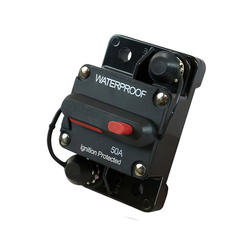 KickAss 12V 50A Manual Reset Circuit Breaker