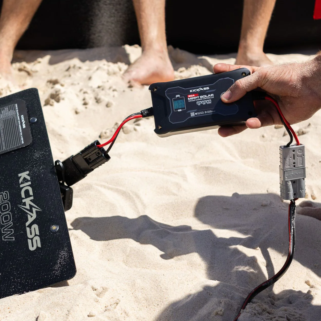 KickAss 20A 12V/24V MPPT In-Line Solar Charge Controller - Image 2