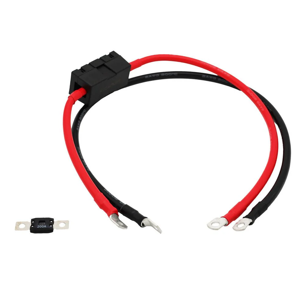 KickAss 230Ah Ultra-X Lithium Slimline Complete Dual Battery Kit with 2000W Inverter, 40A DCDC Charger & Wiring - Image 7
