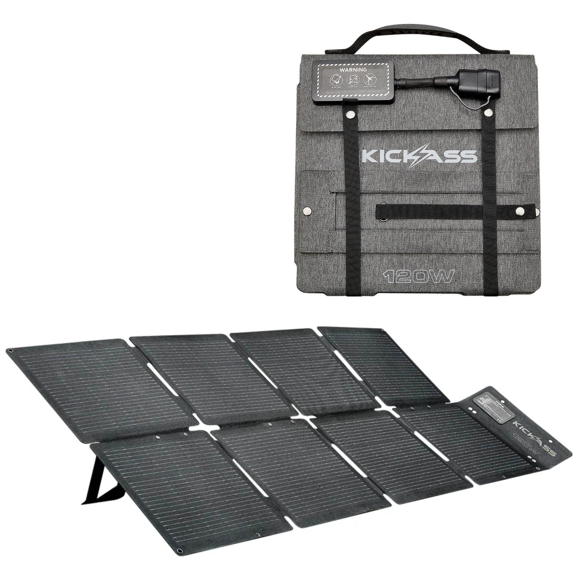 KickAss Battery Box with 25A DCDC Bundle with 120Ah AGM Battery, Wiring Kit, 22A Charger and 120W Solar Blanket - Image 3