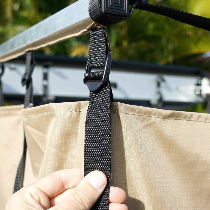 KickAss Fold Out Shower Tent & Change Room with Rechargeable Portable Lithium Shower - Image 8