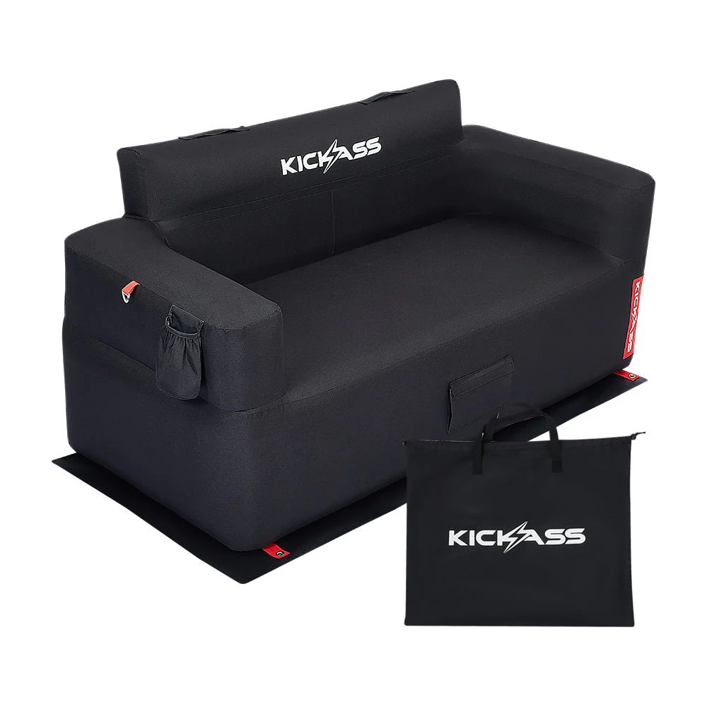 KickAss Inflatable Sofa Bundle with Armchair and Ottoman - Image 2