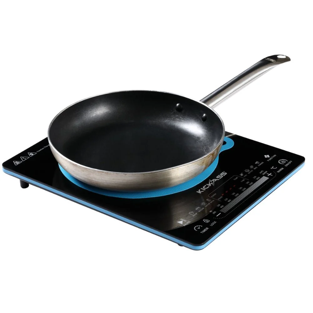 KickAss KickCharge 2400 Lithium Power Station + 240W Solar Generator Kit with Induction Cooktop - Image 4