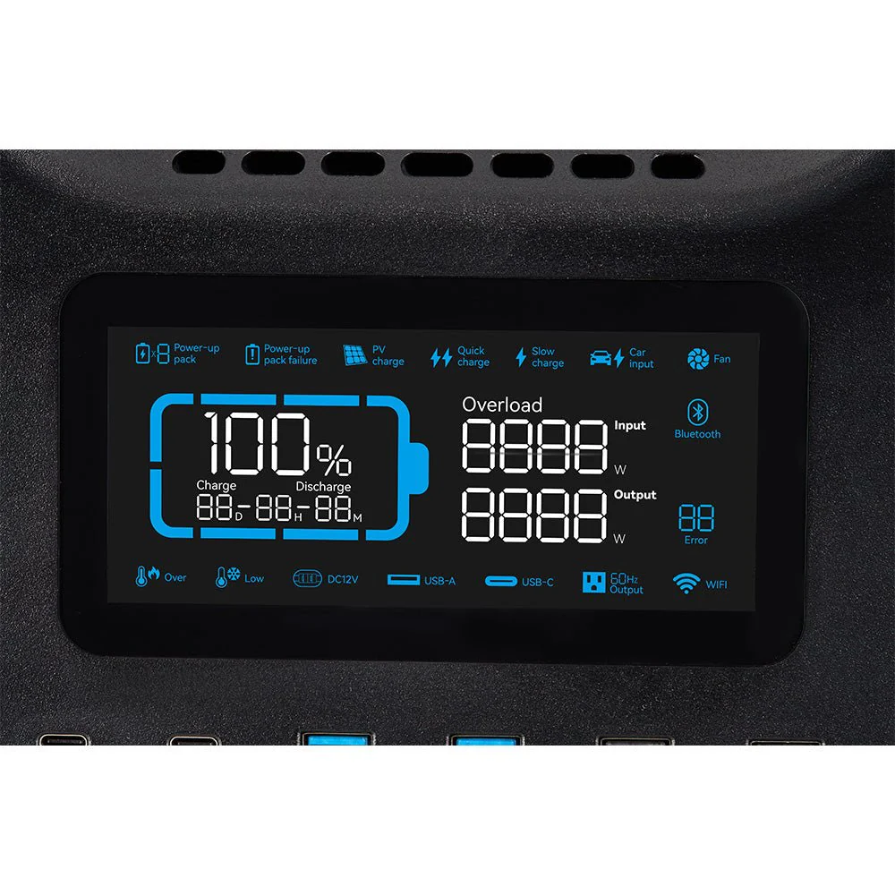 KickAss KickCharge 3000 Lithium Power Station - 3000W,  200Ah @ 12.8V - Image 8