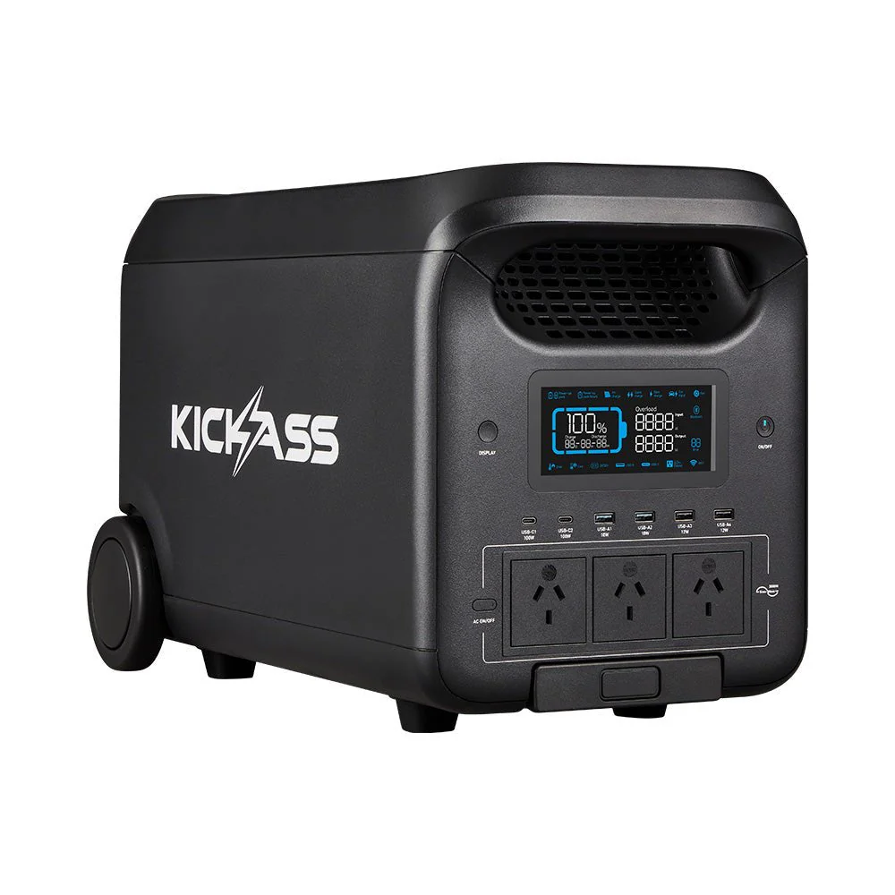 KickAss KickCharge 3000 Lithium Power Station Bundle with Starlink Mini - Image 2