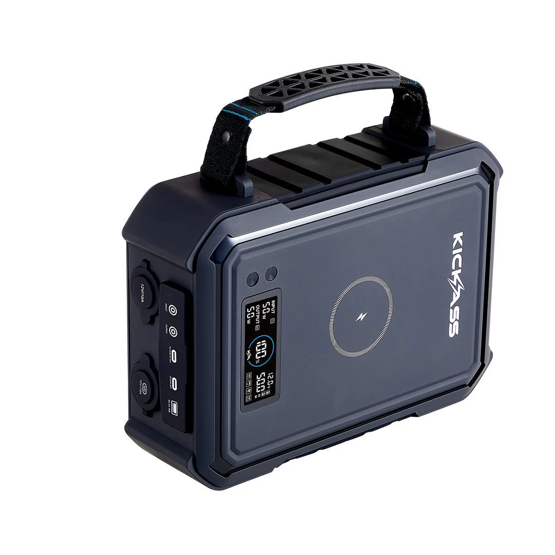 KickAss KickCharge Powerhub Portable Power Pack Bundle with Starlink Mini, and Fast Charging 100W USB-C/A Car Charger - Image 2