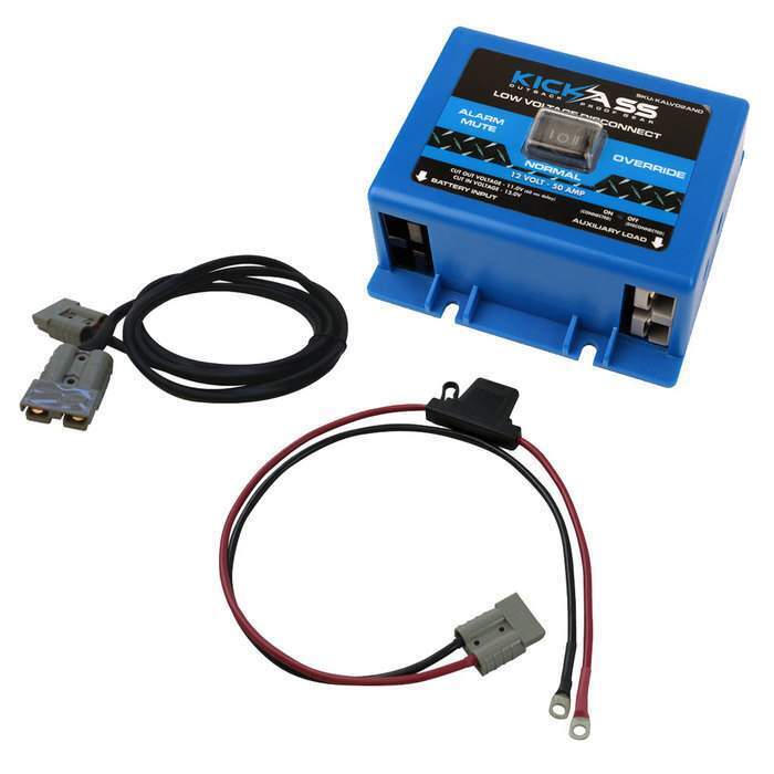 KickAss Low Voltage Disconnect (LVD) + Inline Fuse Bundle