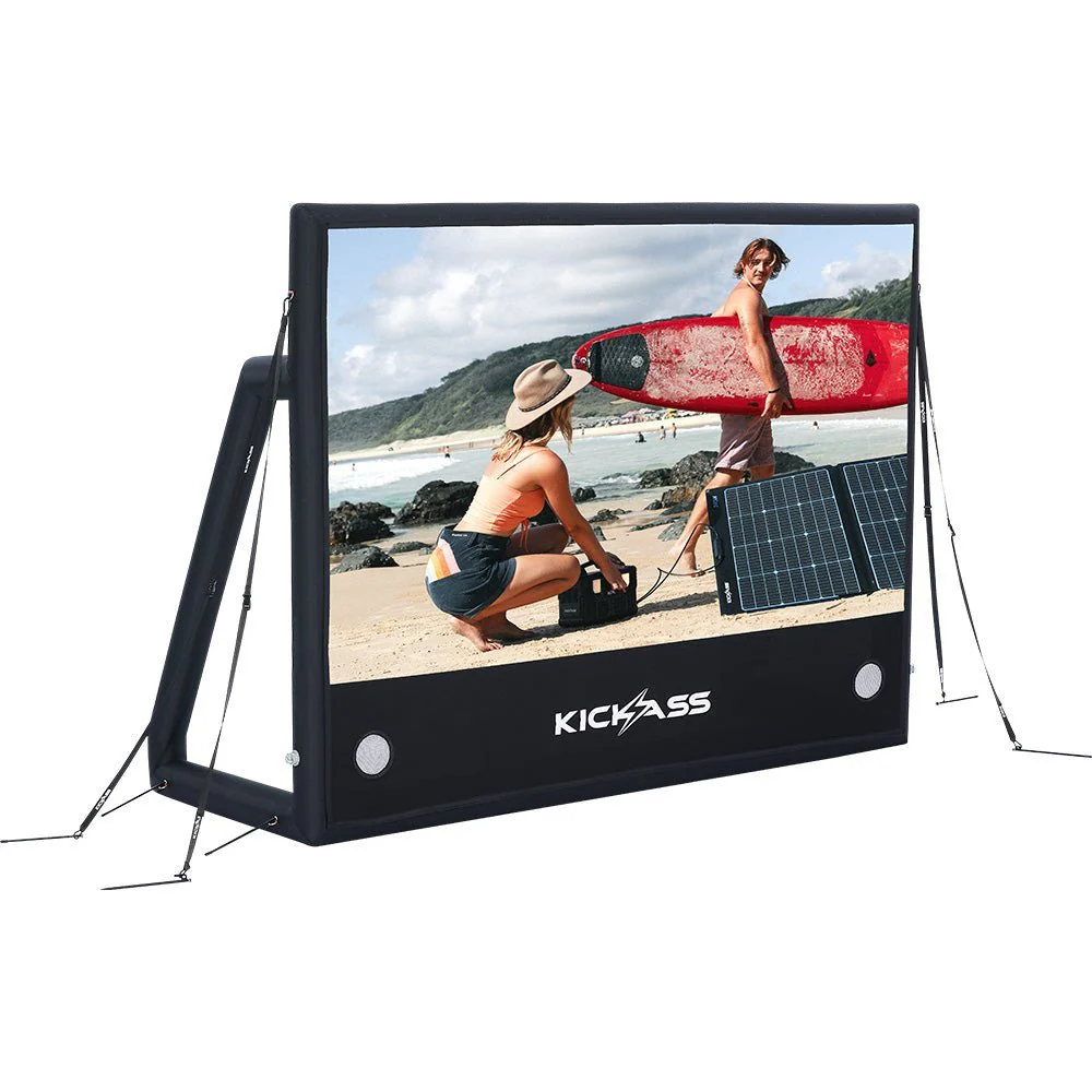 KickAss Outdoor Cinema Bundle with 120" AirScreen, Smart Projector and Soundbar - Image 3