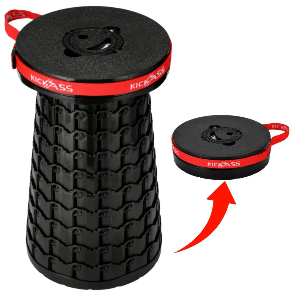 KickAss Portable Outdoor Pop Up Stools Bundle - 3 Stools - Image 2