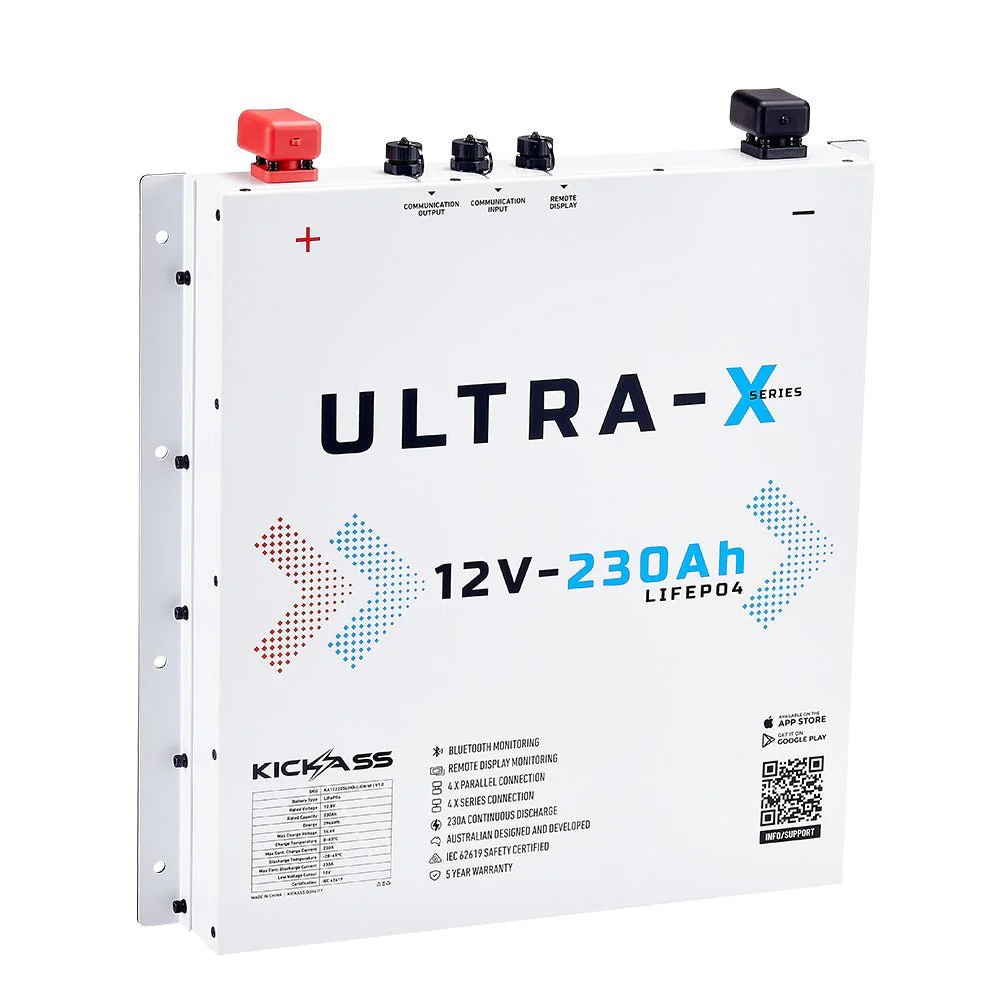 KickAss PowerBoss Bundle with 230Ah Slimline Lithium, Starlink Mini & Connections - 230Ah Total Capacity - Image 3