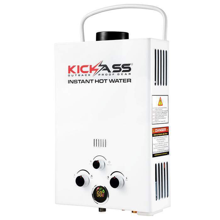 KickAss Shower Awning + Instant Hot Water System Bundle - Image 7