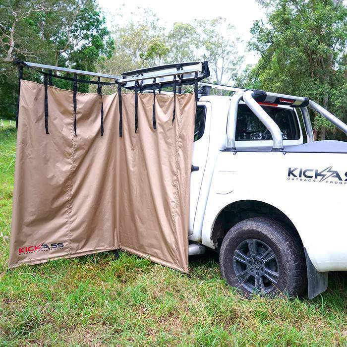 KickAss Shower Tent & Shower Base Bundle - Image 5