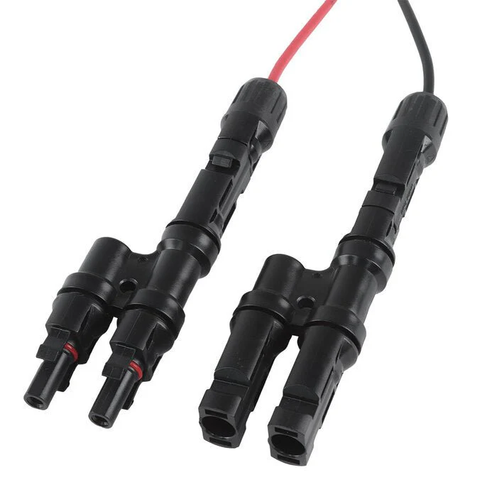 Solar T Branch Female and Male Connector - Image 2